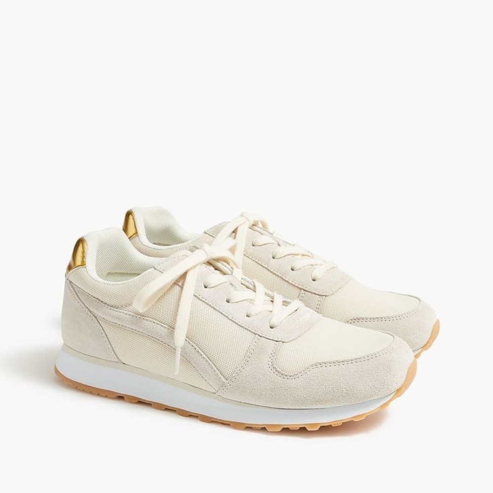 NEW$80 J Crew sz 6 City Suede Sneakers